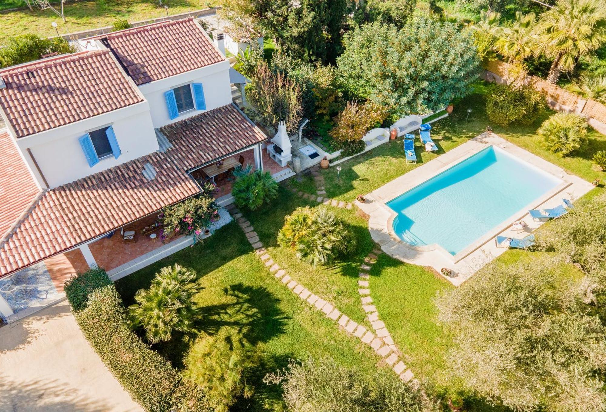 Alghero Villa Josephine Con Piscina E Parco Per 8 Ospiti Exterior foto